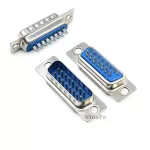 Đầu Nối DB15 Đực Chân Thẳng 2 Hàng Hàn PCB